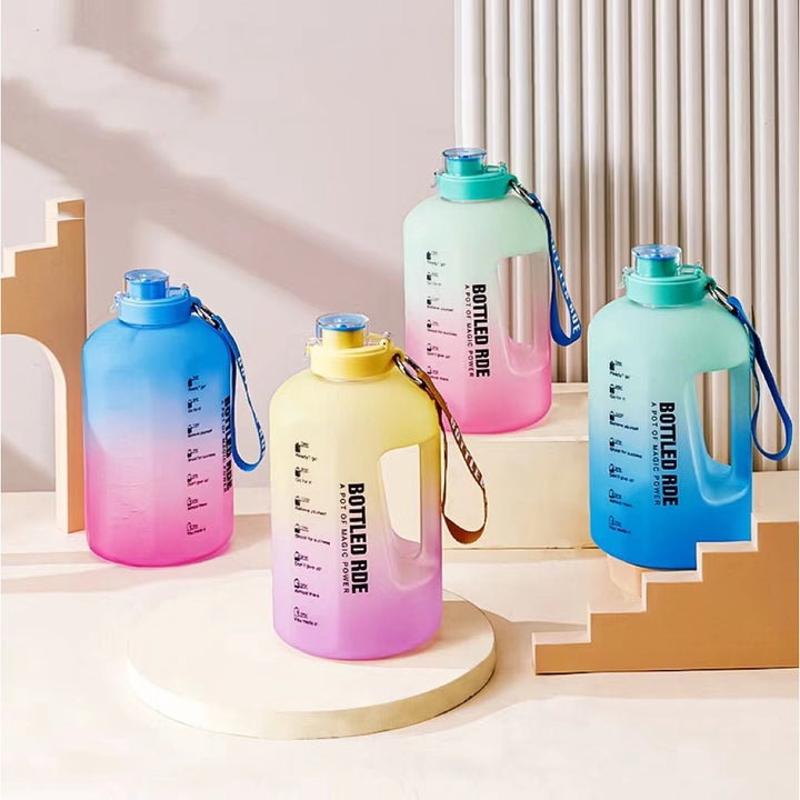 Premium Quality 2200ml Gallon bottle Rainbow 🌈 _0