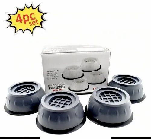 Imported Quality washing Machine stand / Anti vibration pad set of 4 with box_0