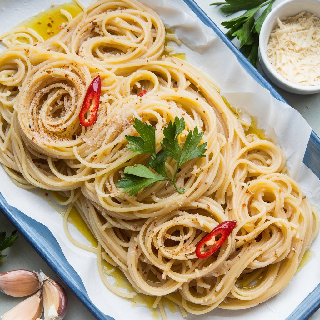 Aglio Olio Pasta (10 Pax) 