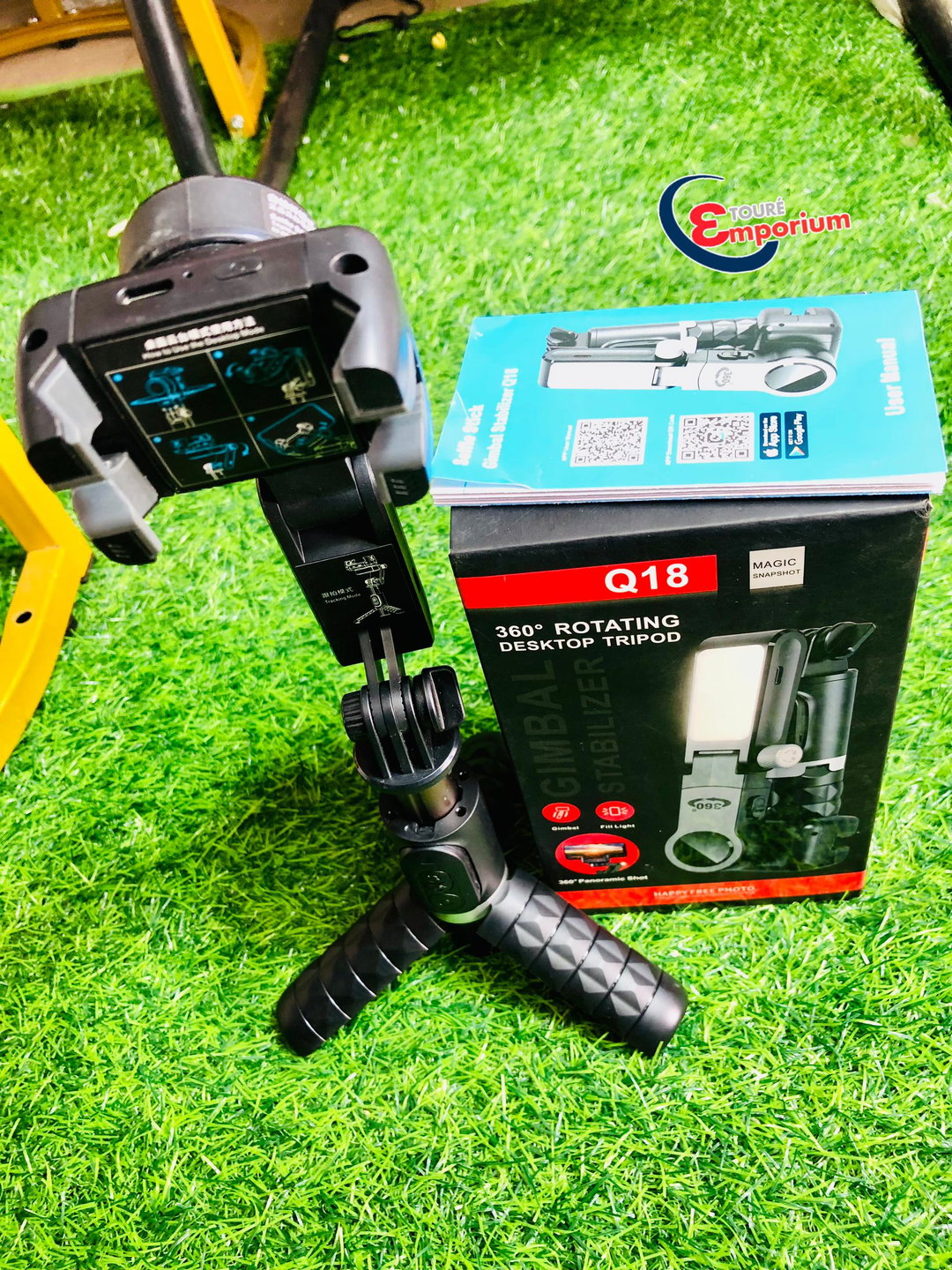 📷 Stabilisateur 1 Axe pour Smartphone avec Télécommande 