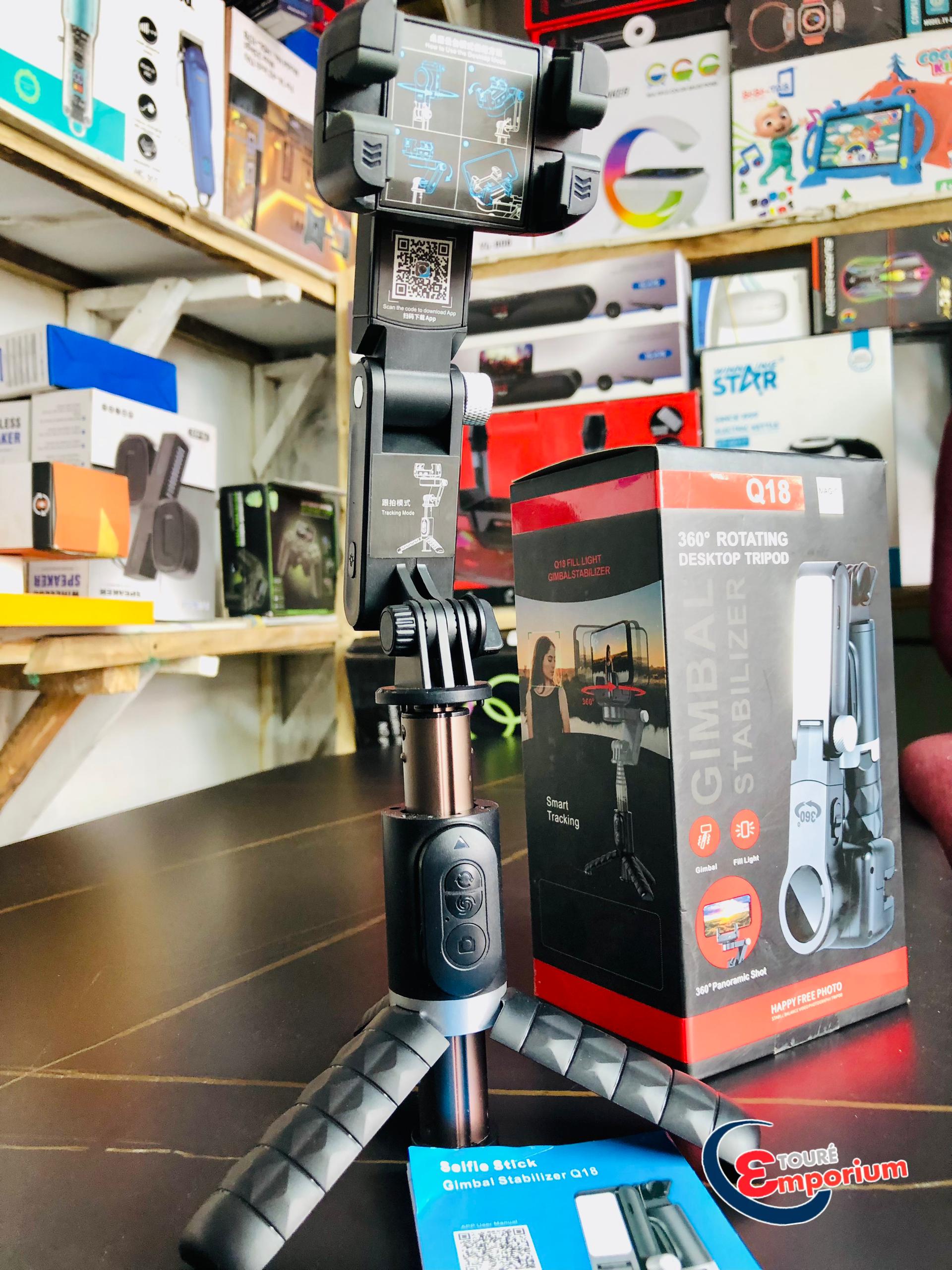 📷 Stabilisateur 1 Axe pour Smartphone avec Télécommande _2