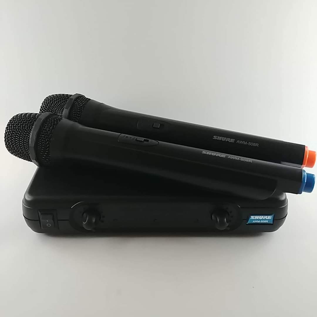 🎤 Shure AWM-508R – Système de Microphones Sans Fil à 2 Canaux _2