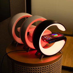 🔊 Enceinte Musicale Bluetooth Sans Fil Intelligente avec Chargeur Sans Fil