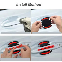 Reflective Door Handle Guards