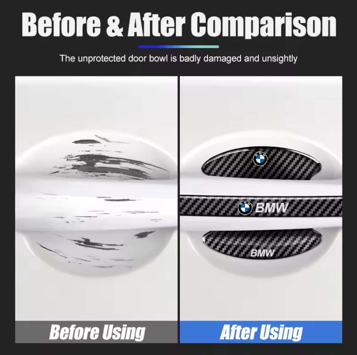 8pcs BMW Door Handle Guards_3