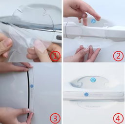 8pcs Volkswagen Door Handle Guards