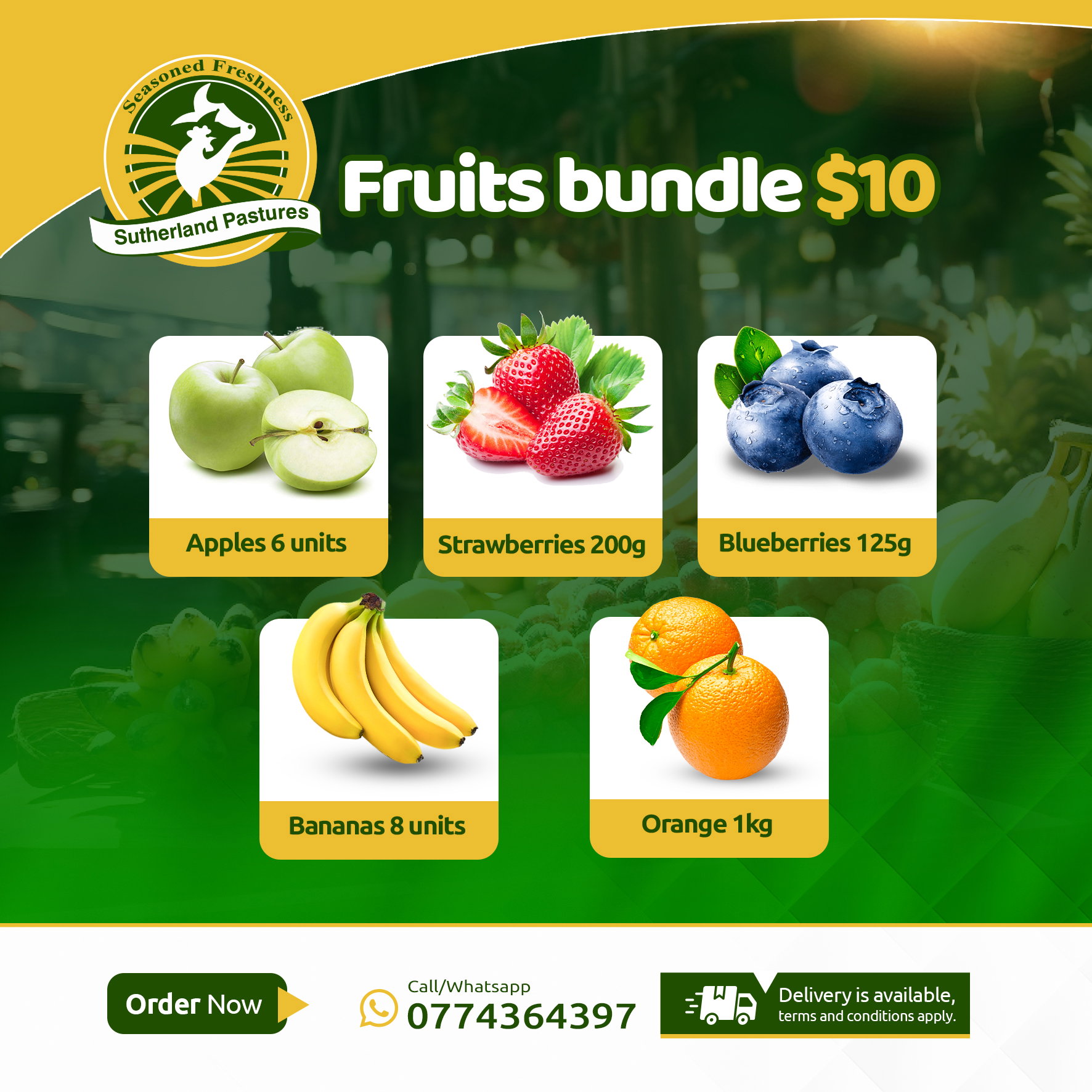 Fruits $10_0