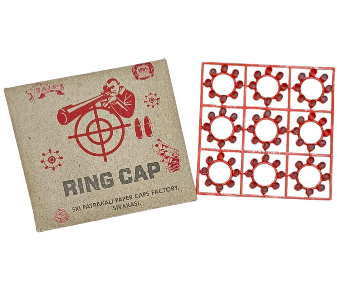 10 Patta Ring Cap Refill (9pc in 1 Patta) 🔫