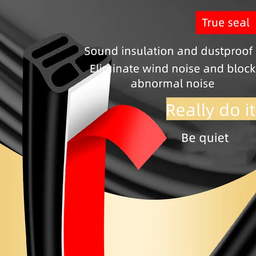 5 meters Car door sound proof rubber 