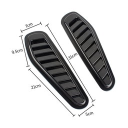 2pcs Universal air intake hood decoration 
