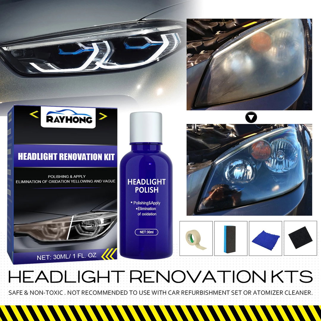 Headlamp restoration kit