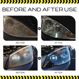 Headlamp restoration kit 