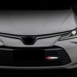 LED grill badge