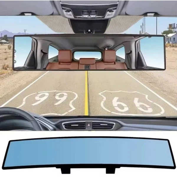 30cm clip on wide angle driving mirror