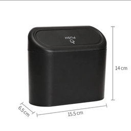 Hanging car dustbin trash can 