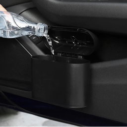 Hanging car dustbin trash can 