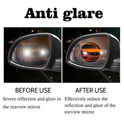 2pcs Side mirror rainproof sticker