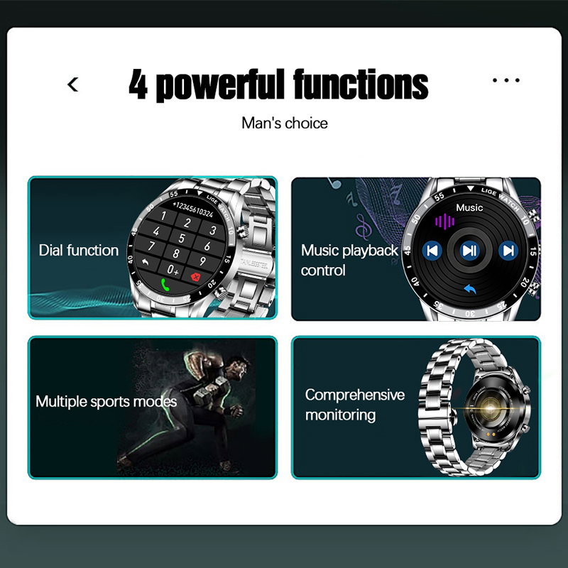 LIGE Bluetooth Smart Watch_5