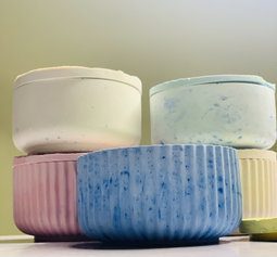 Handcrafted jars