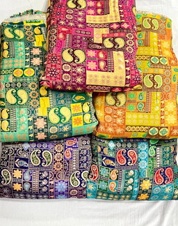 Silk Jaquard Print