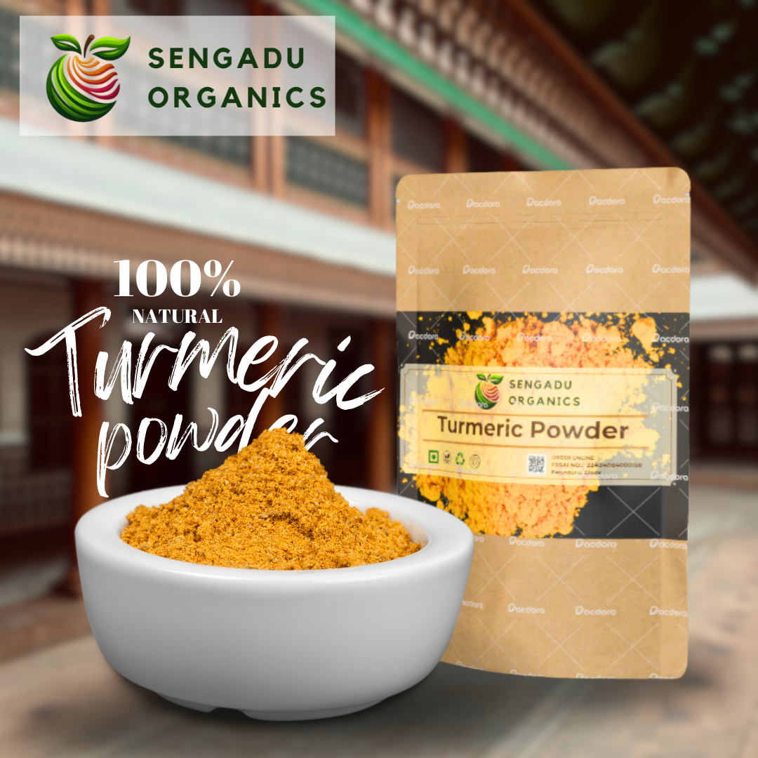 Organic Turmeric Powder/ மஞ்சள் தூள்_0