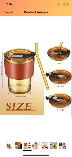 Travelling glass