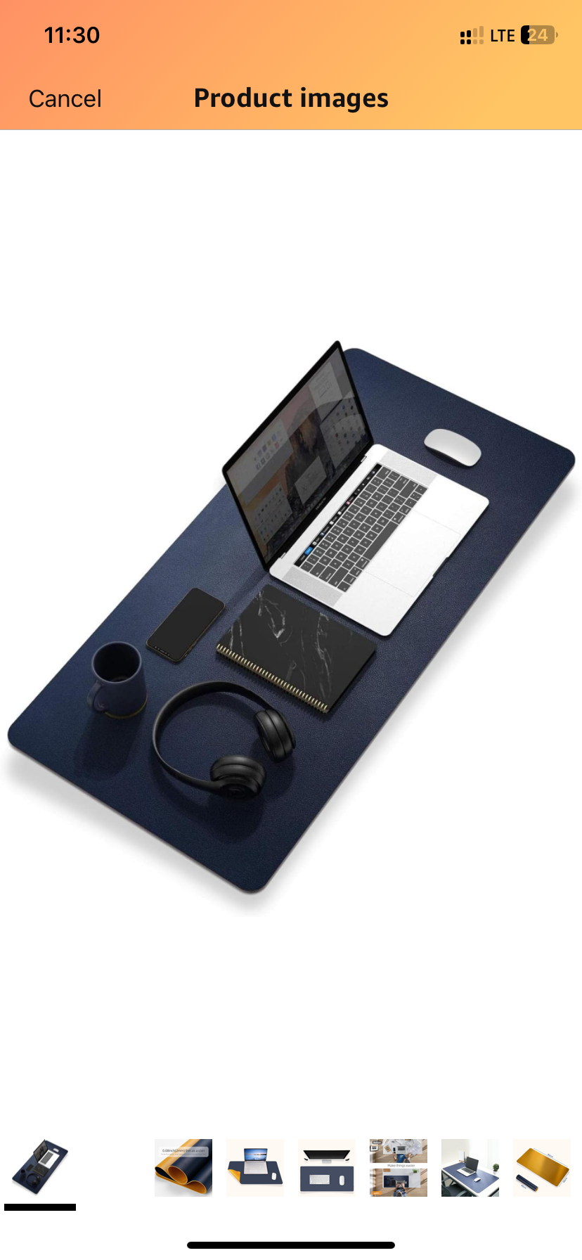 Desk mat