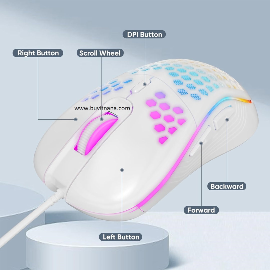 JM – G102 INTERNET-FAMOUS HONEYCOMB MOUSE