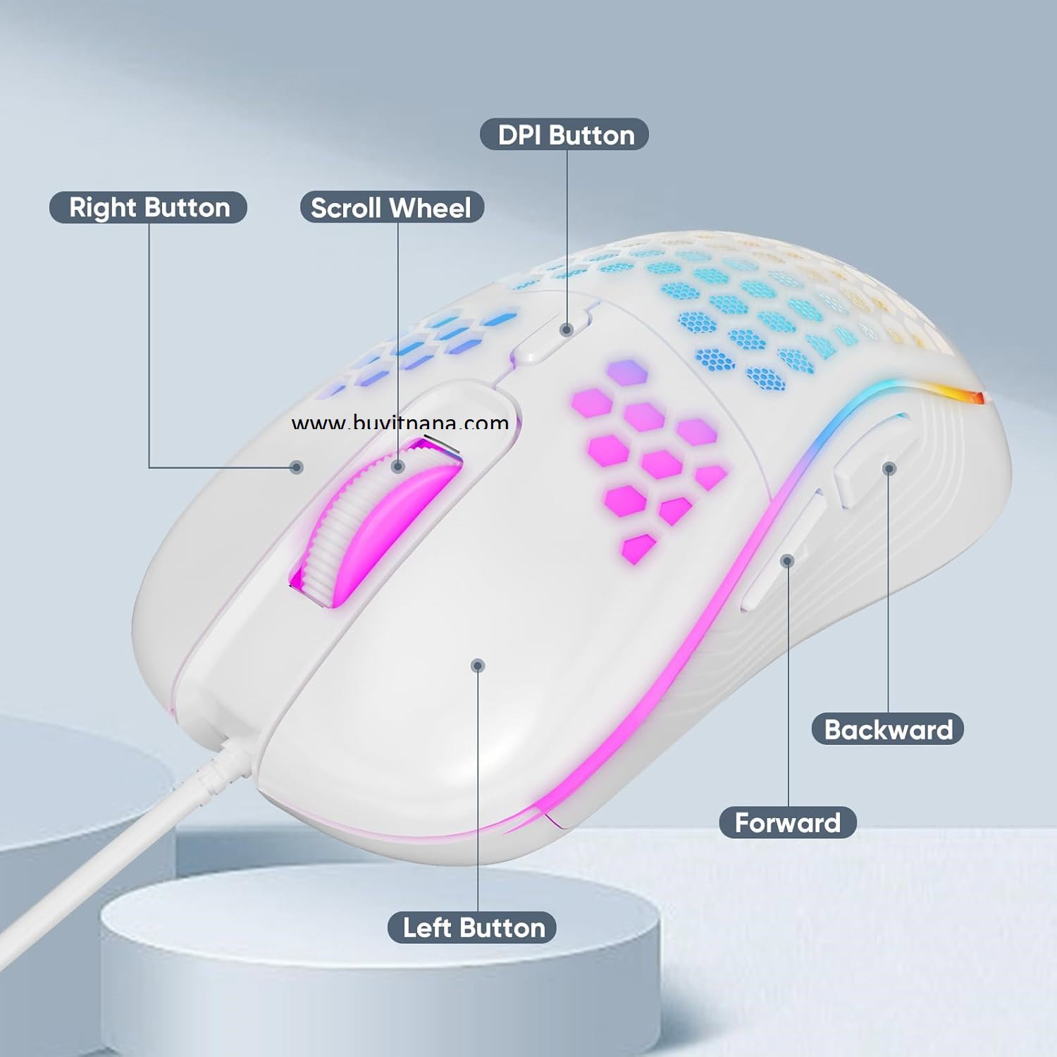 JM – G102 INTERNET-FAMOUS HONEYCOMB MOUSE _0