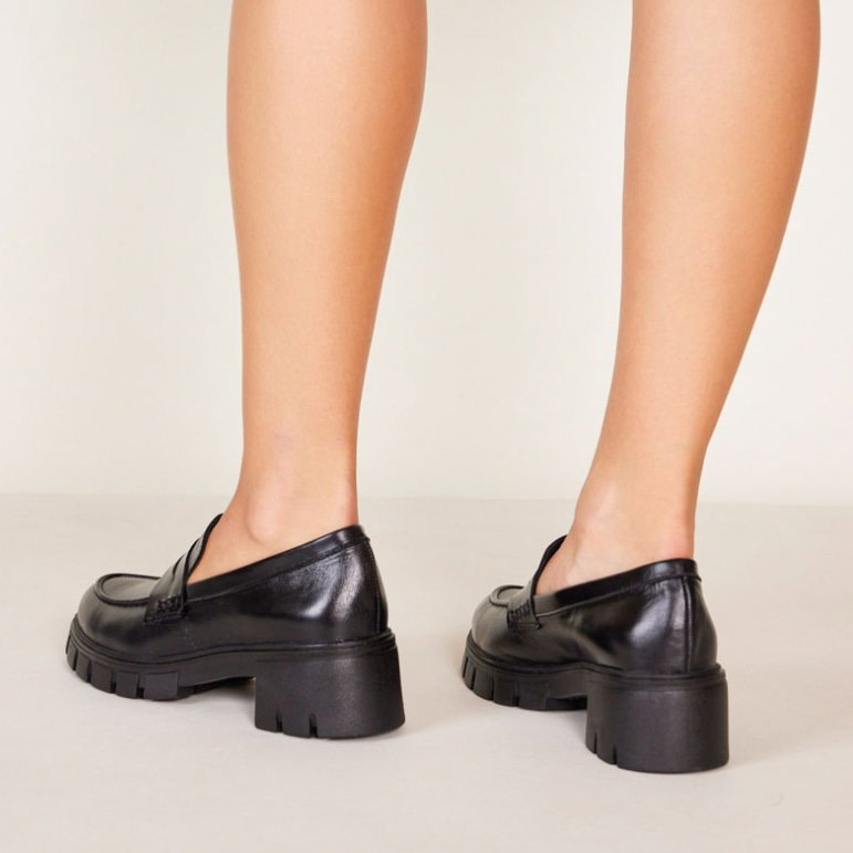 Comfortable High Sole Women's Loafer Shoes_2