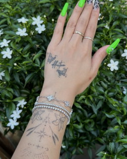 5 CLOVER DIAMOND BRACELET 