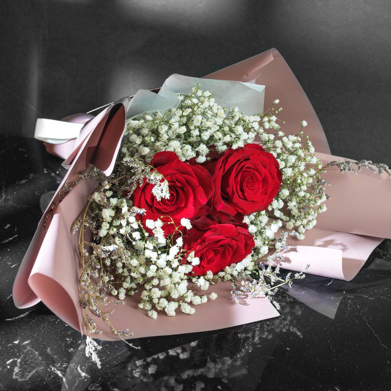 Rose Bouquet (3 Roses)_0