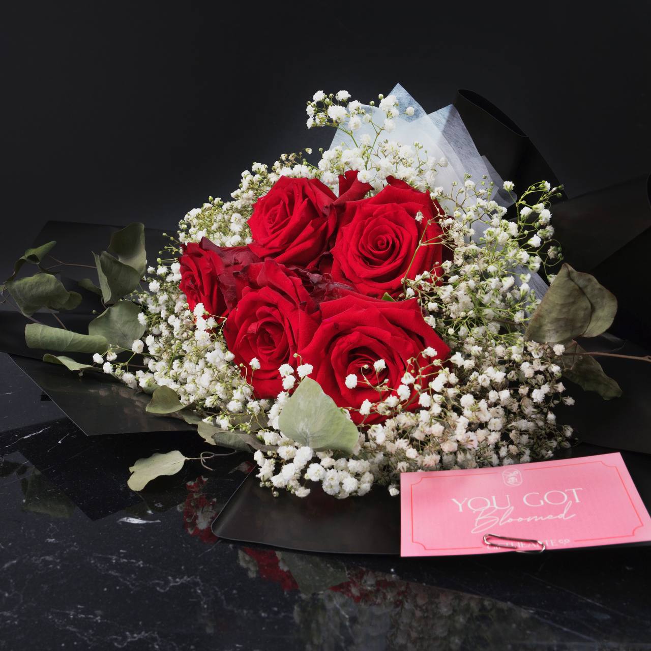 Rose Bouquet (5 Roses)_0
