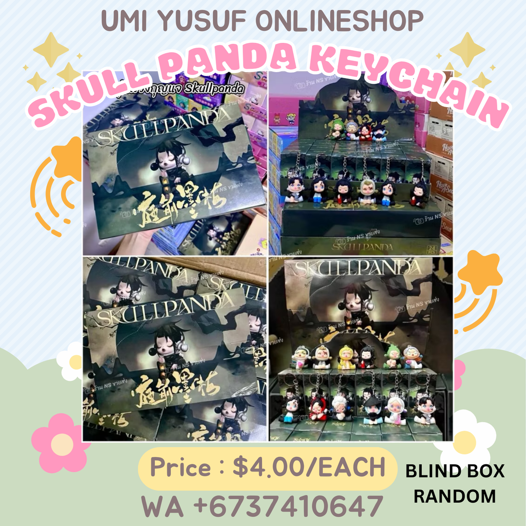 SKULL PANDA KEYCHAIN BLIND BOX