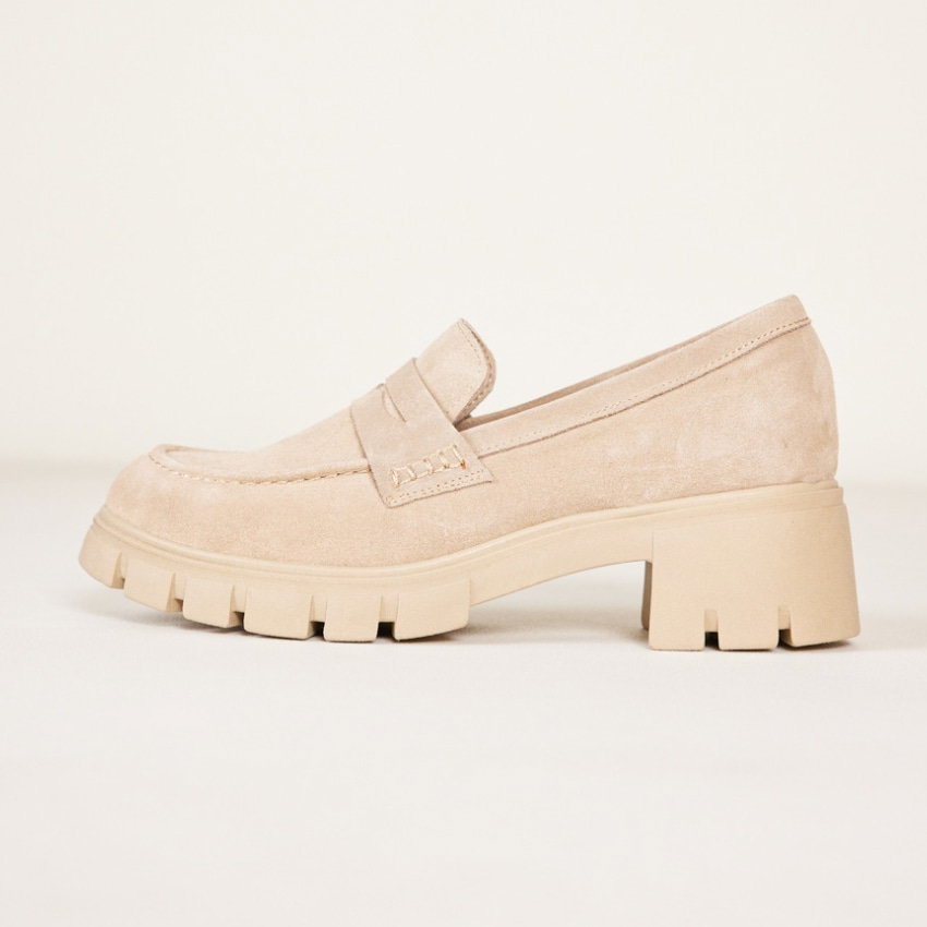 Comfortable High Sole Women's Loafer Shoes _2