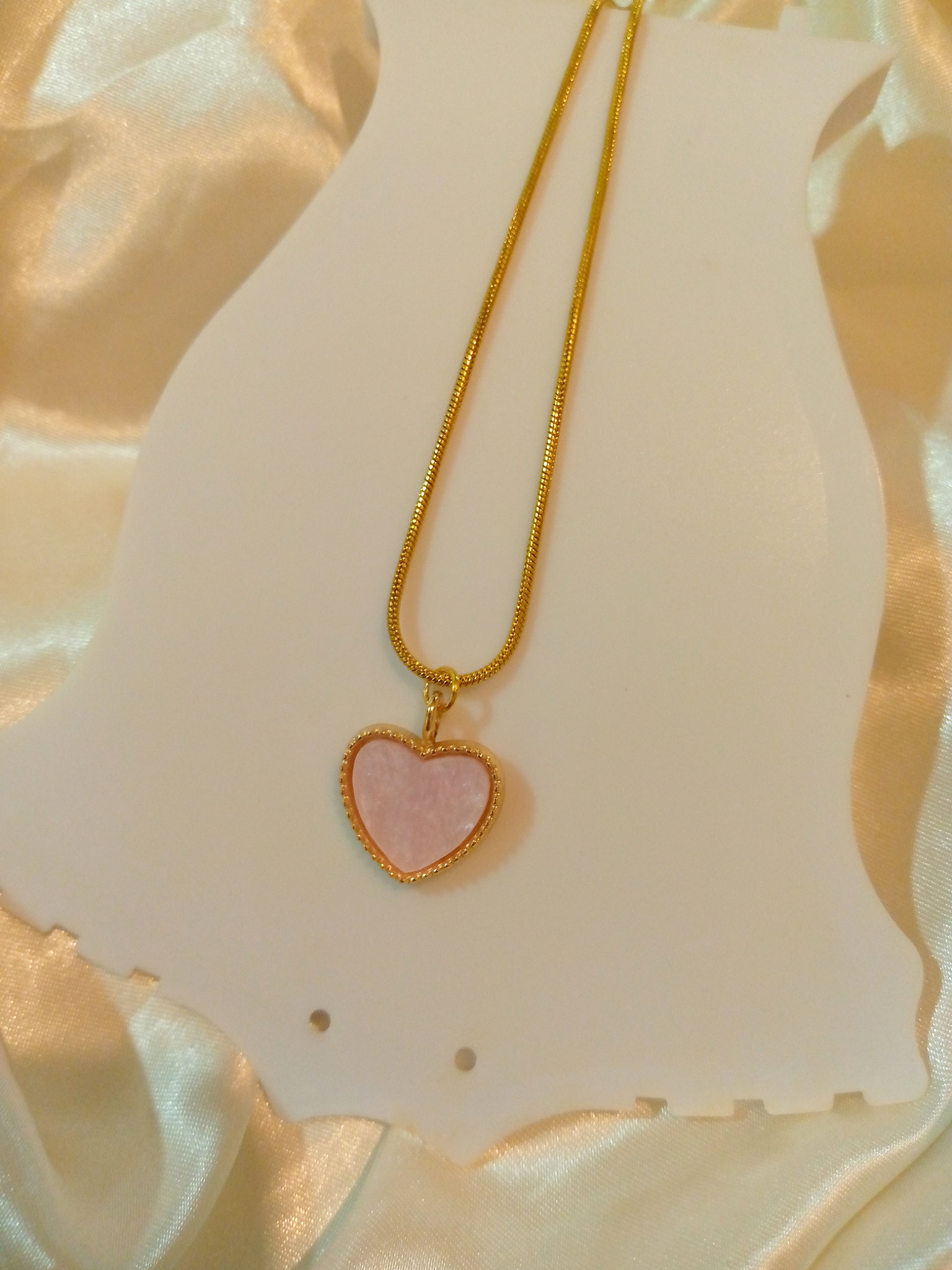 Princess heart necklace _0