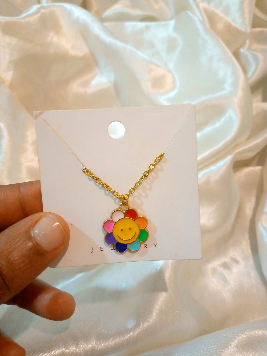 Rainbow necklace