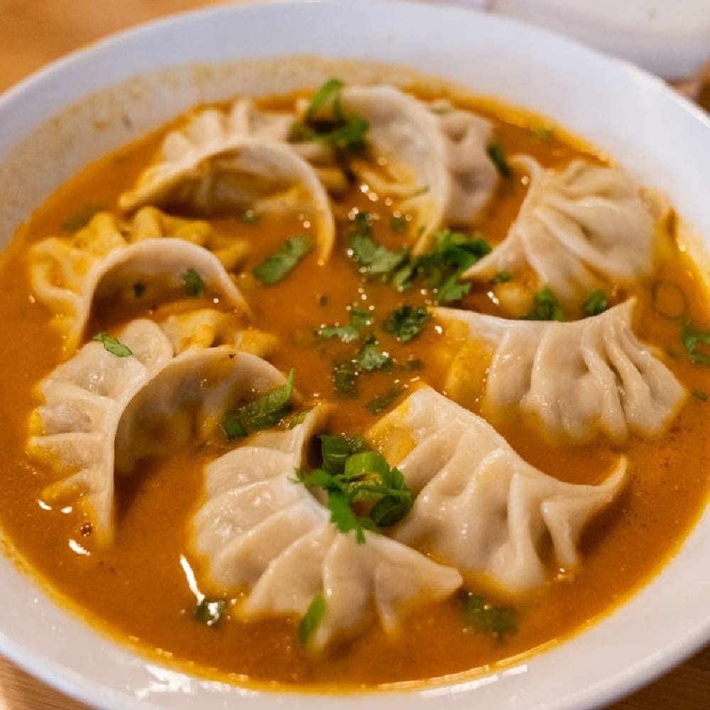 Jhol momo