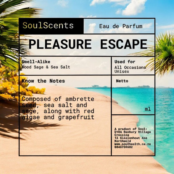 Pleasure Escape (Wood Sage & Sea Salt)