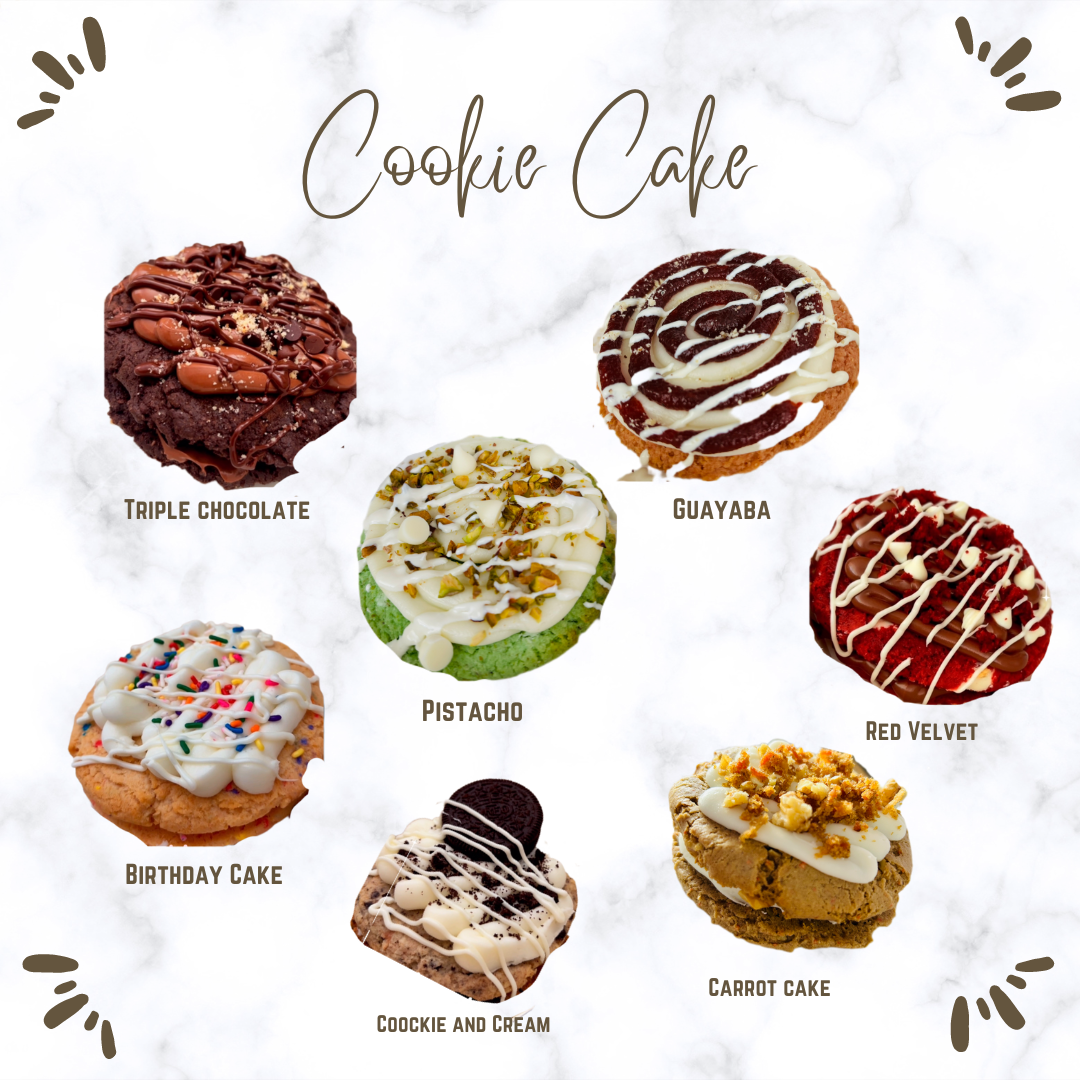 Cookie cakes variedad individuales _0