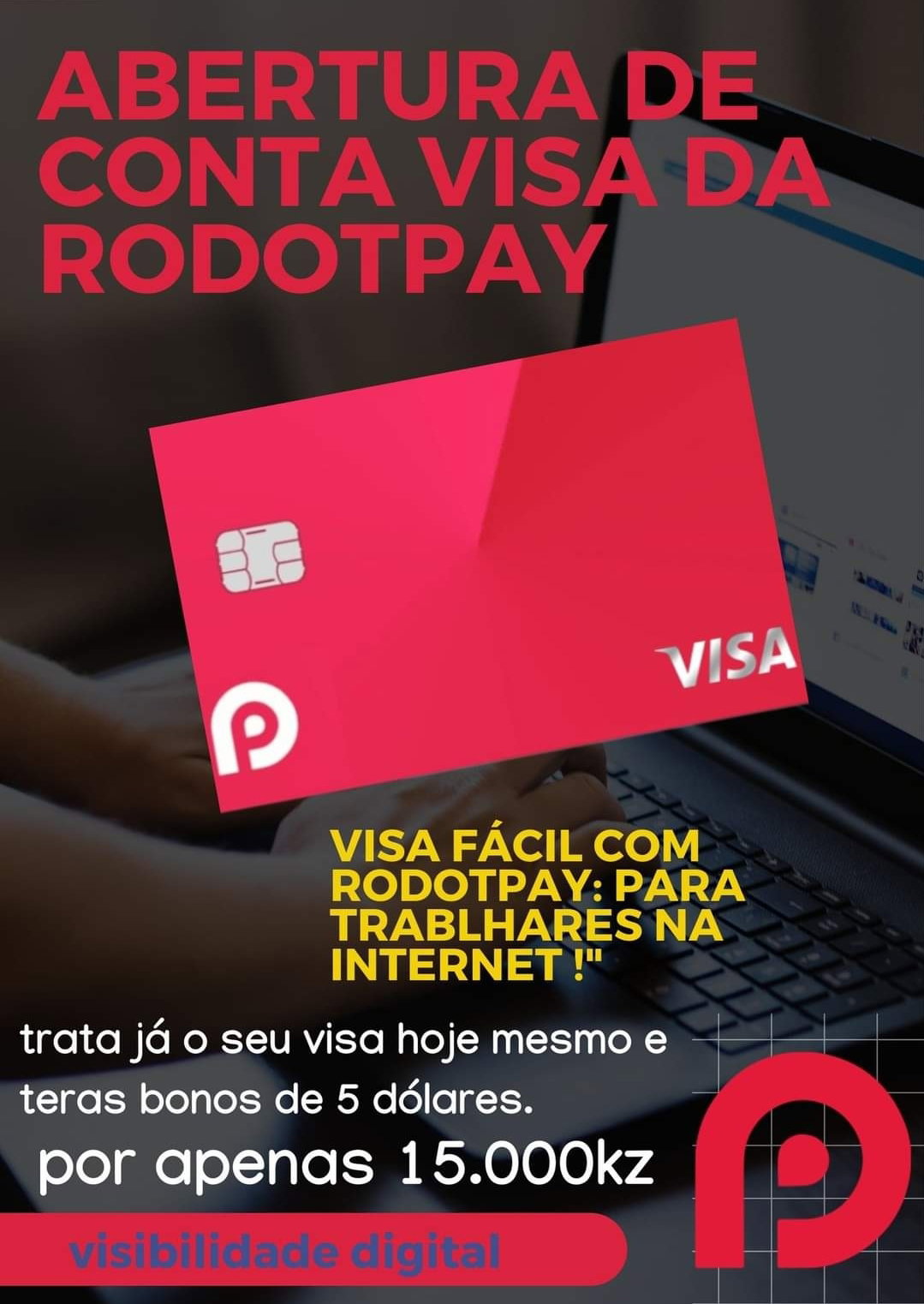 CARTÃO VISA RODPAY & PAYPAL _1