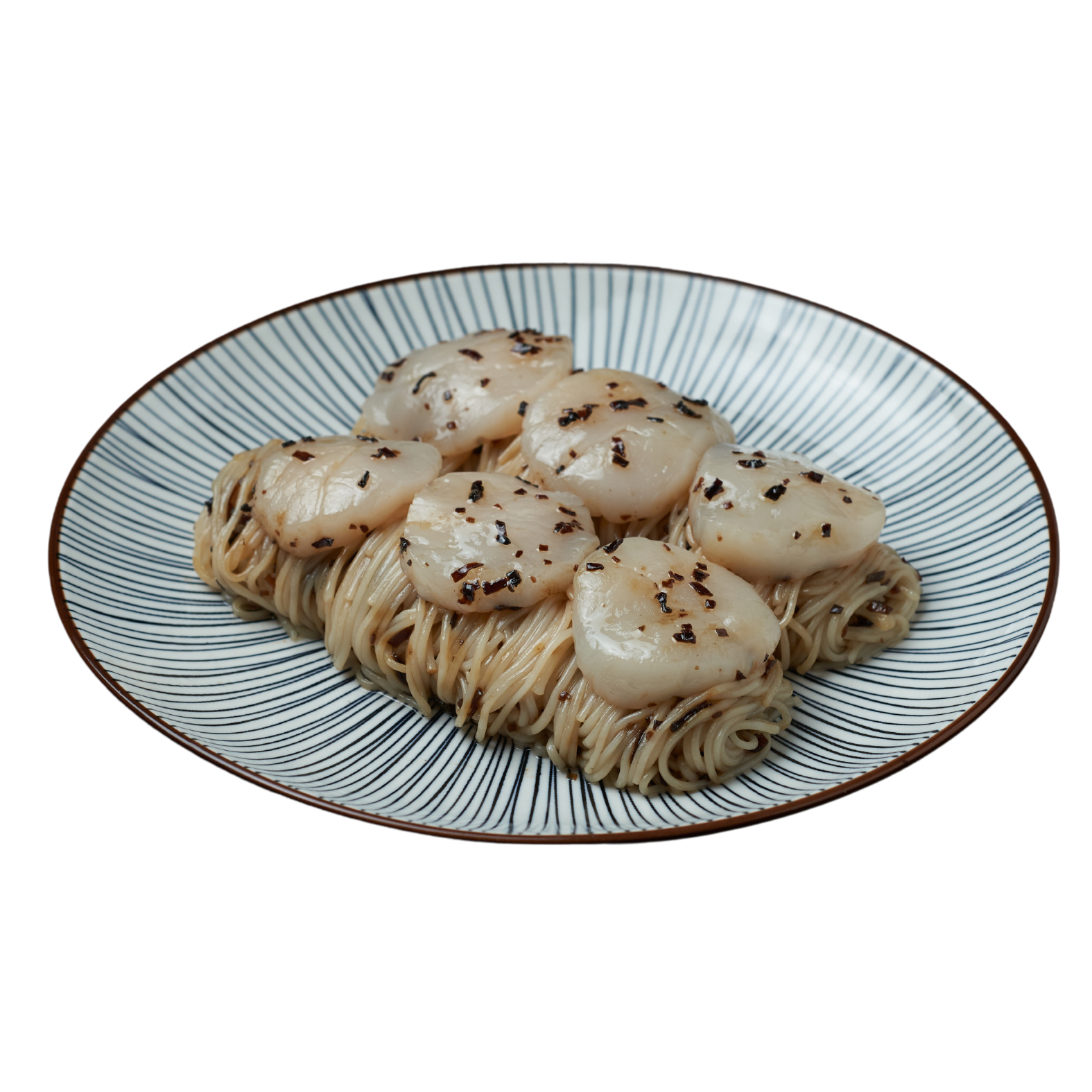 Chilled Truffle Somen w/ Raw Hokkaido Scallops_2