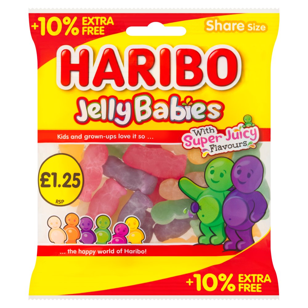 Haribo Jelly Babies 154g