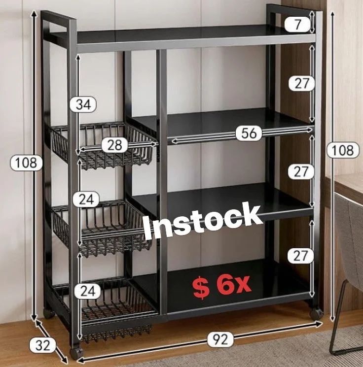 MULTI STORAGE SHELVES 