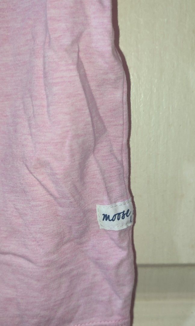 Moose girl pink shirt for kids_2