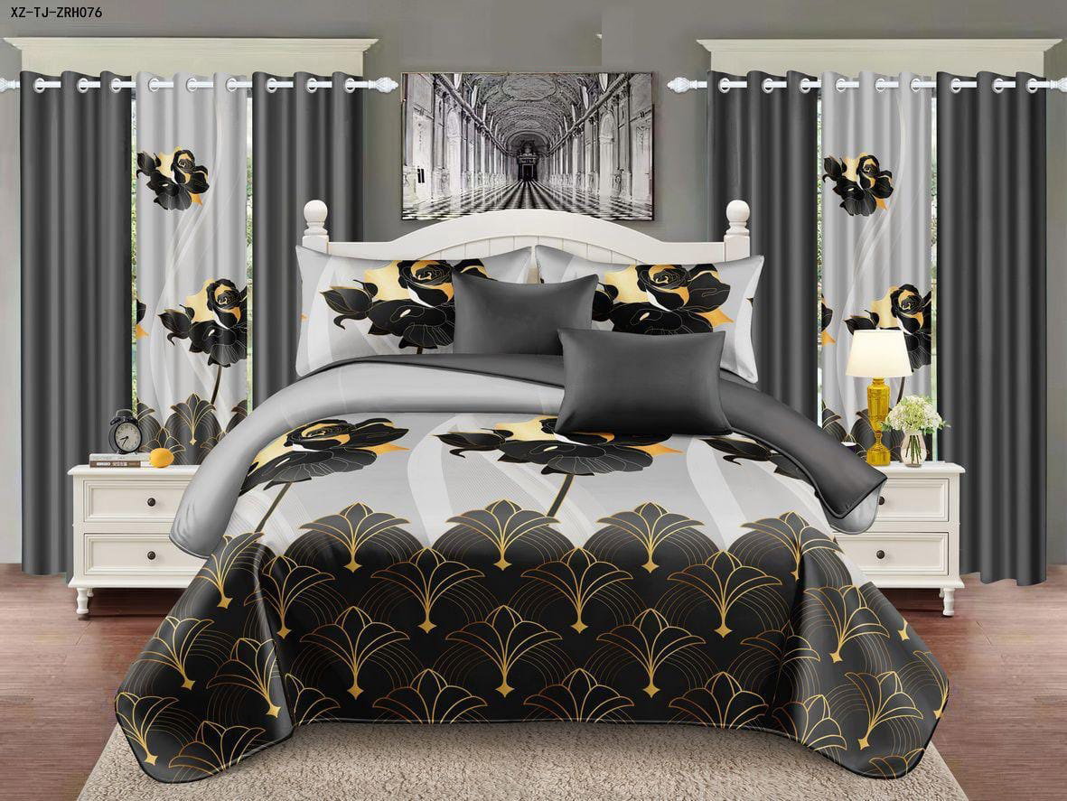 Double Bed cover with pillow cases_0
