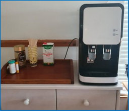 Desktop hot and cold dispensing Ultra Filtration System