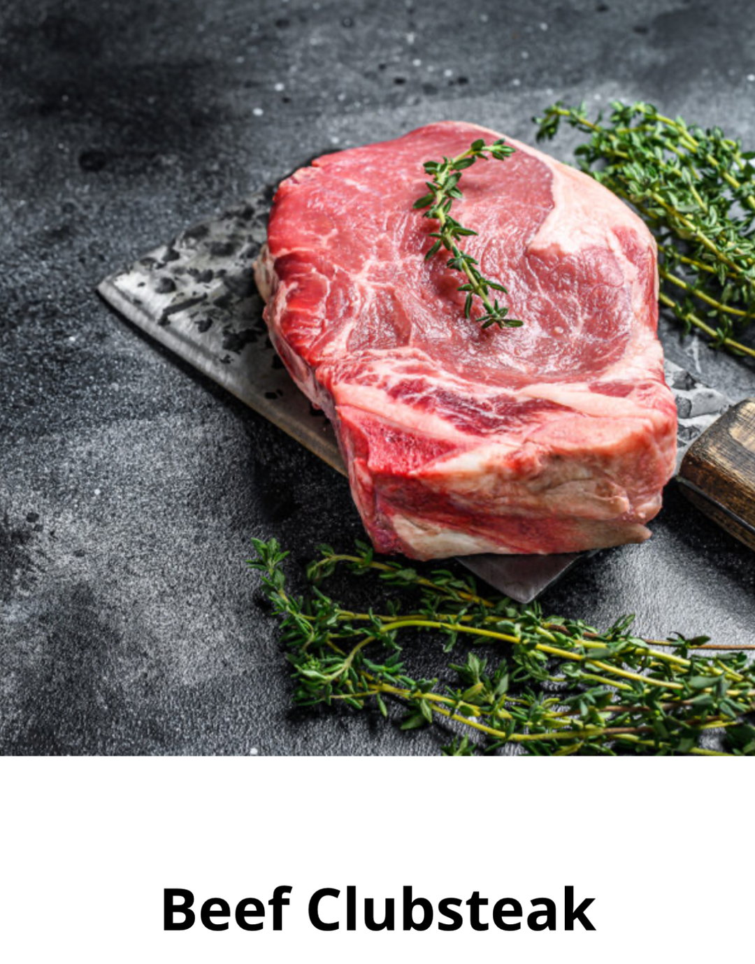 Beef Club Steak