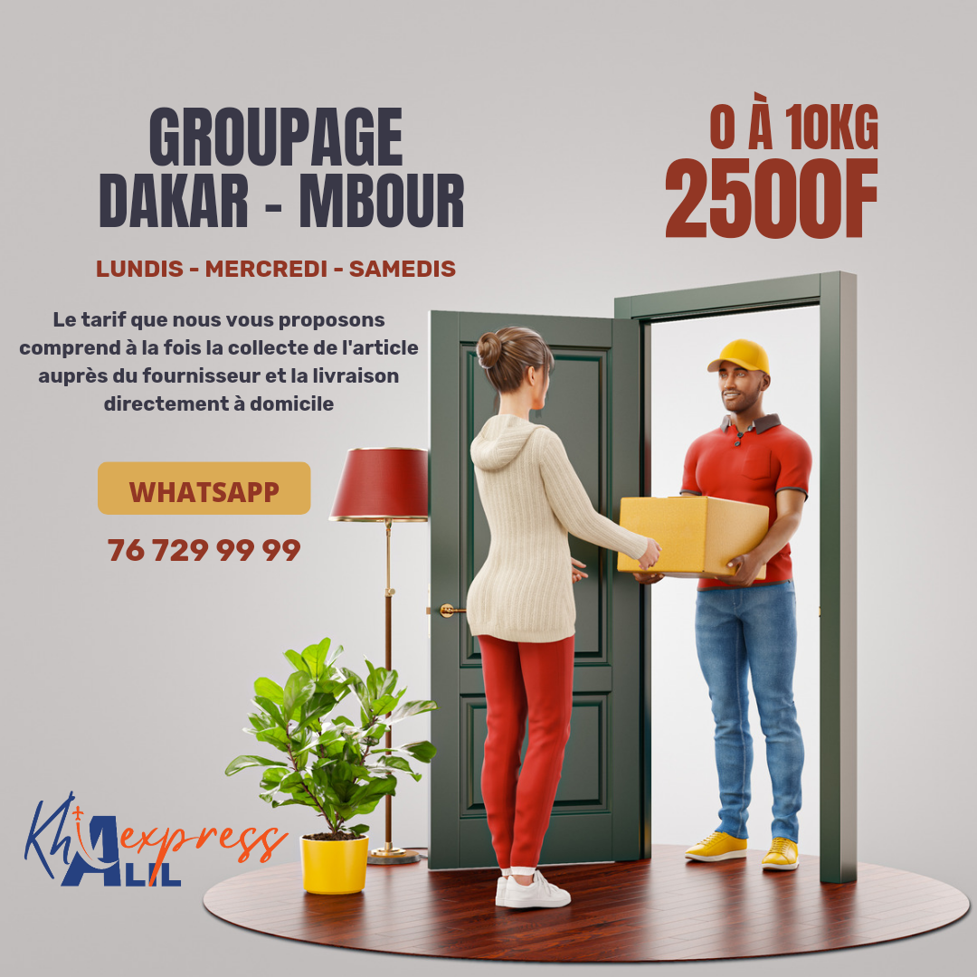 Groupage mbour 