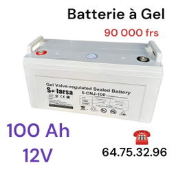 Batterie Gel 12V